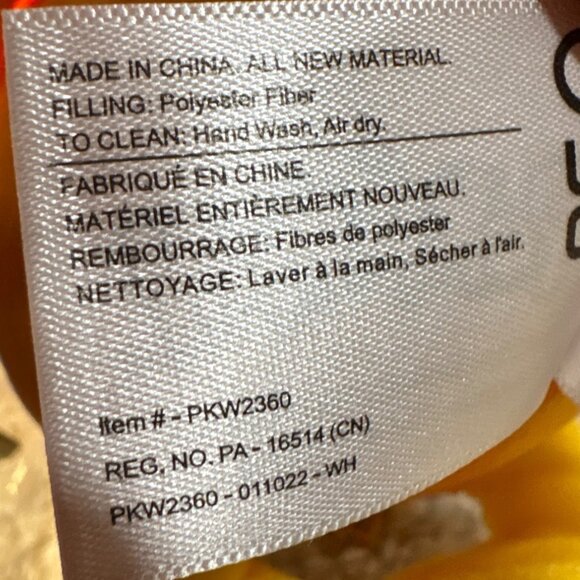 Torchic Plush Toy 2022 Pokémon Nintendo 10" NWOT - Picture 6 of 7